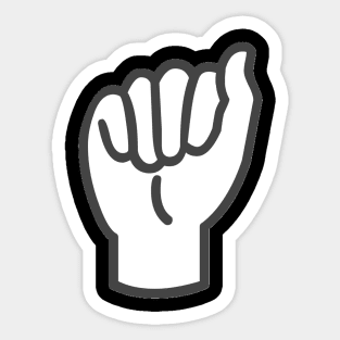 Gift american sign language, Sticker